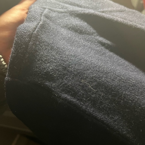 By Design Whitney Trench Coat Navy Coatigan Cardigan Blue M - Picture 4 of 4